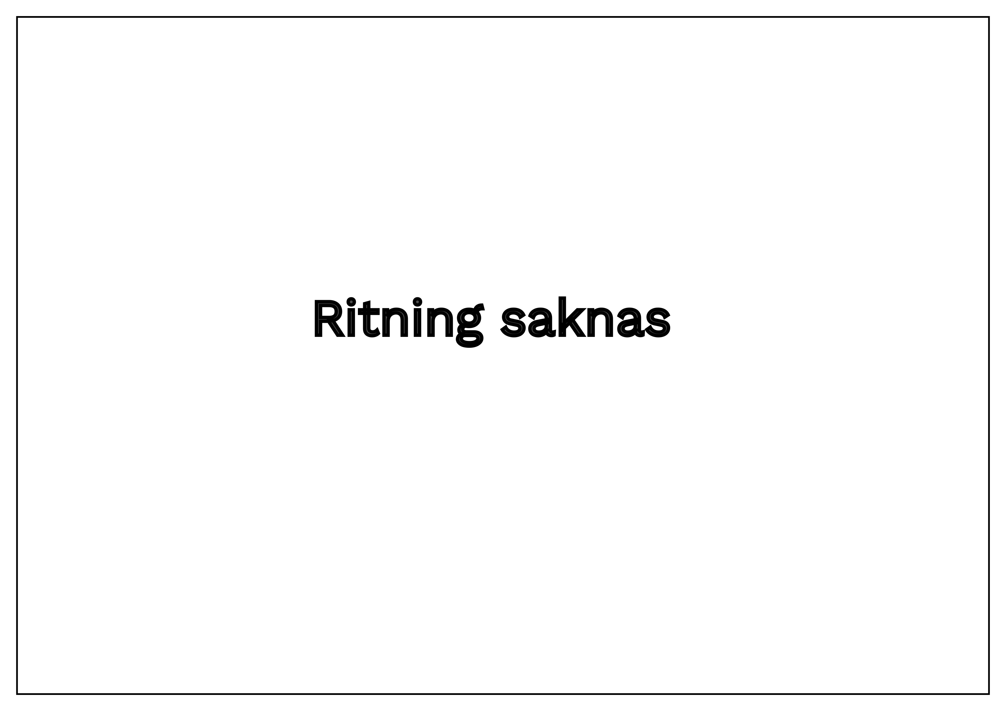 Planritning för objektet